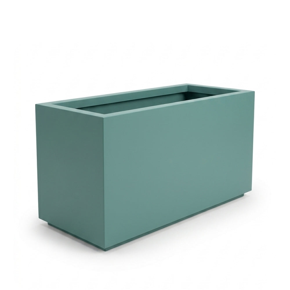 Modern Rectangular Fiberglass Planter Box