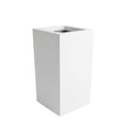 Sleek Square Fiberglass Planter