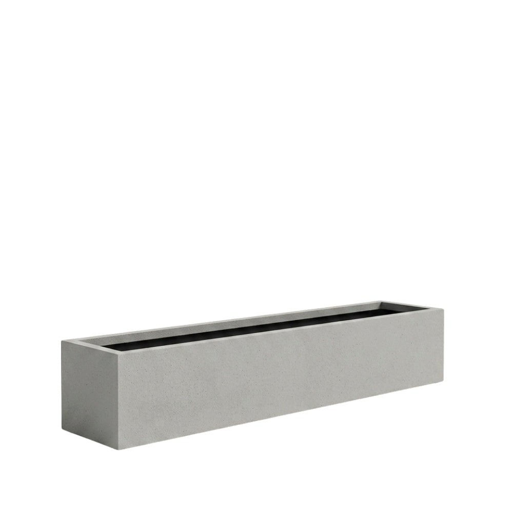 Modern Rectangular Fiberglass Planter