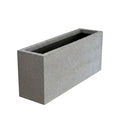 Textured Rectangular Fiberglass Planter