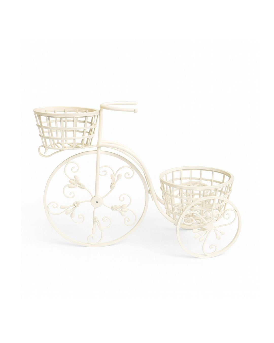 Vintage Penny-Farthing Bicycle Dual Planter Stand
