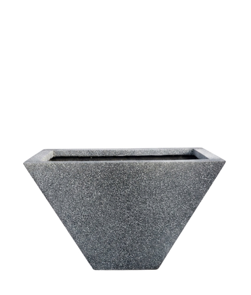 Modern Tapered Fiberglass Planter