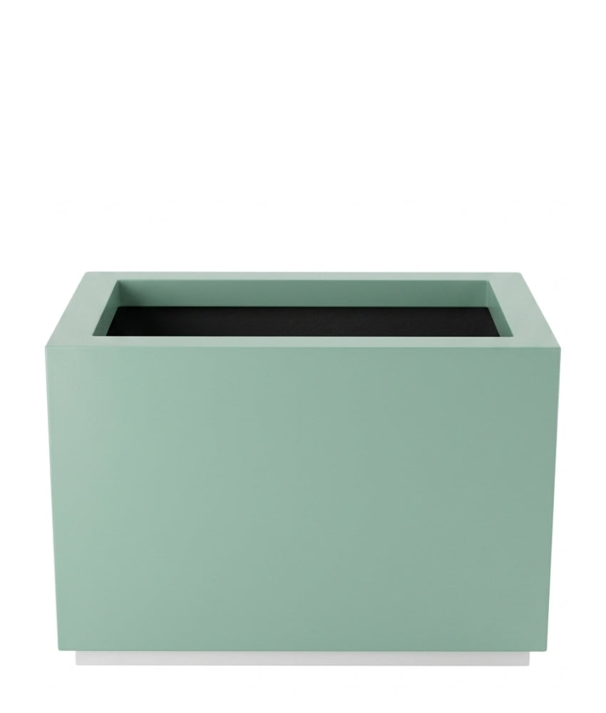 Modern Rectangular Fiberglass Planter