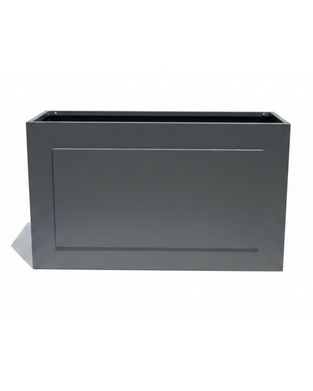 Iron Rectangular Planter Box with Frame Detail
