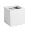 Minimalist Square Fiberglass Planter