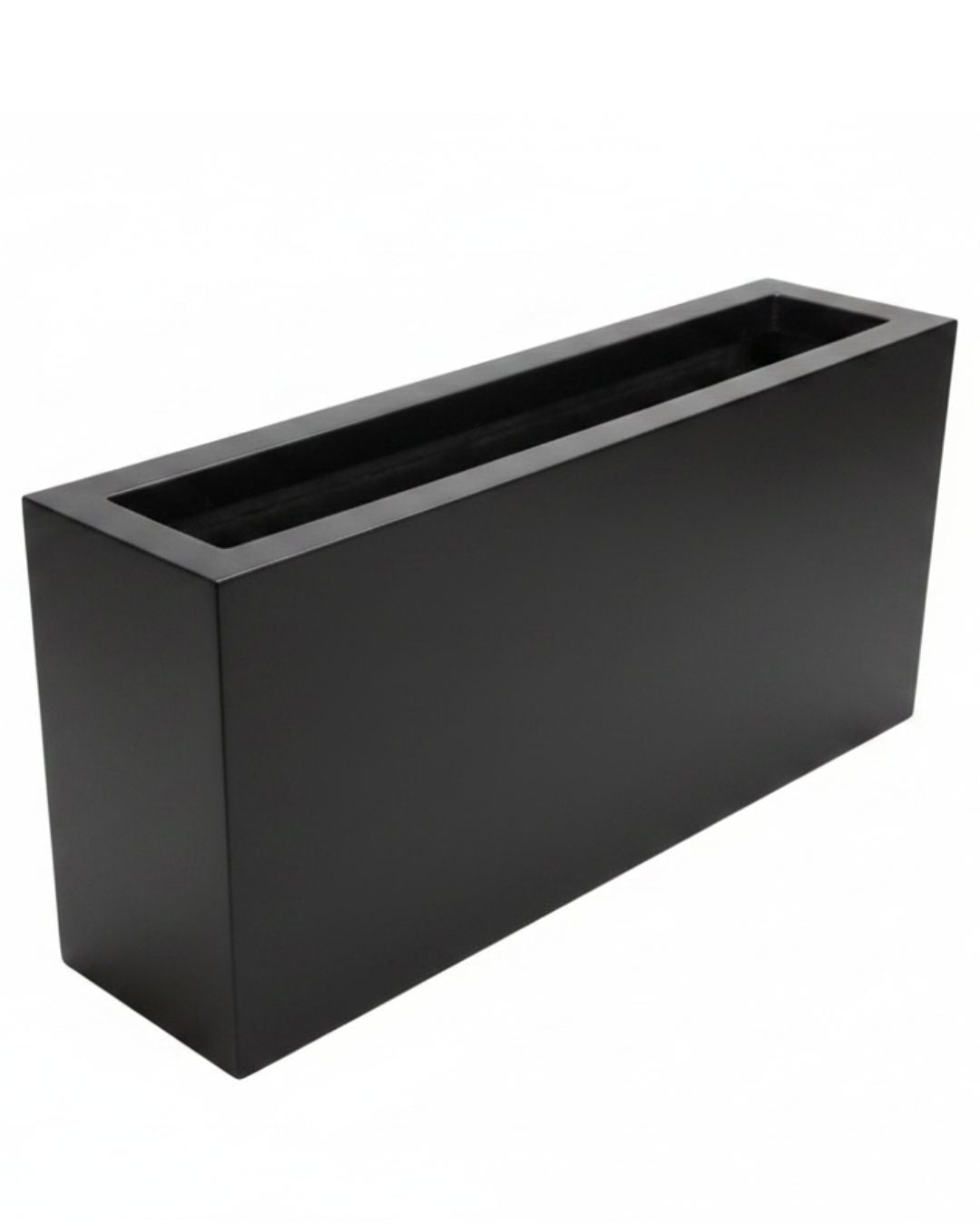 Contemporary Long Fiberglass Planter