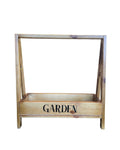 Rectangle Wood Pot