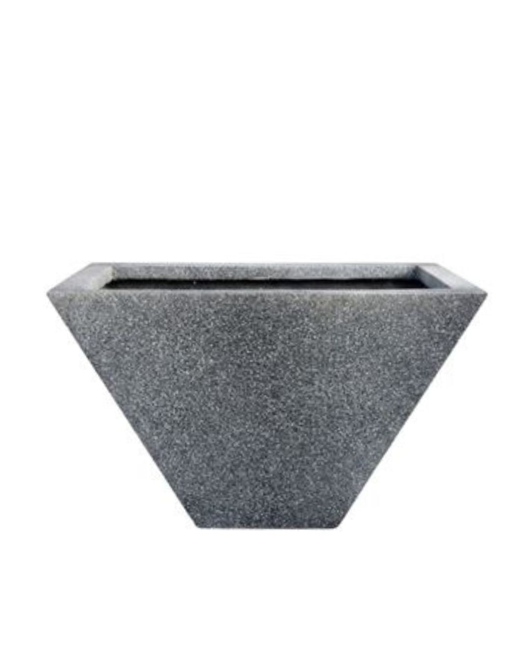 Modern Tapered Fiberglass Planter