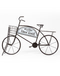 Welcome to Our Farm House Bicycle Planter Stand