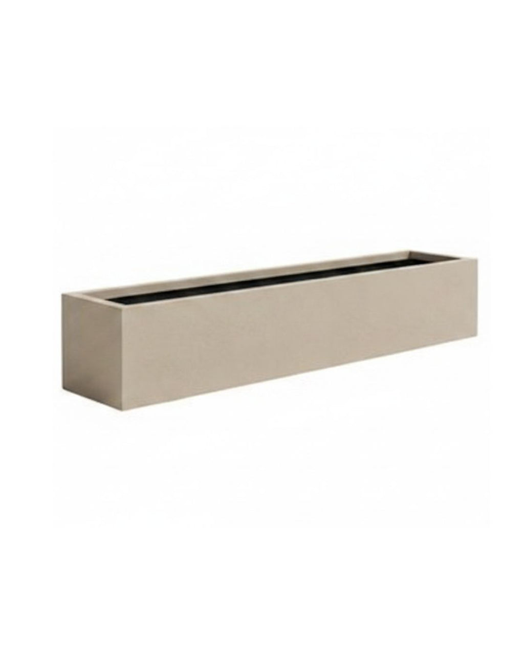 Modern Rectangular Fiberglass Planter