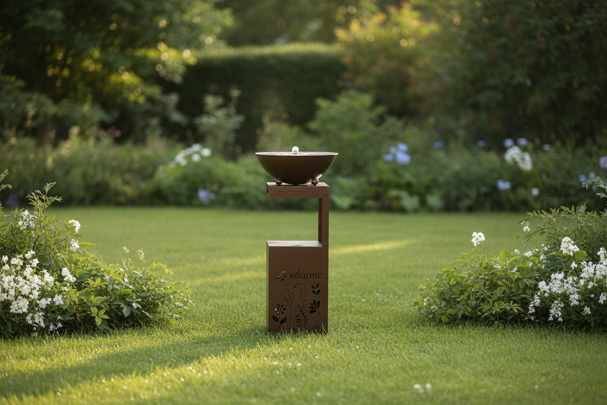 Fountain in Garden
