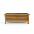 Aluminum Rectangular Planter Box - Front View