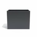 Iron Tall Rectangular Planter Box - Front View