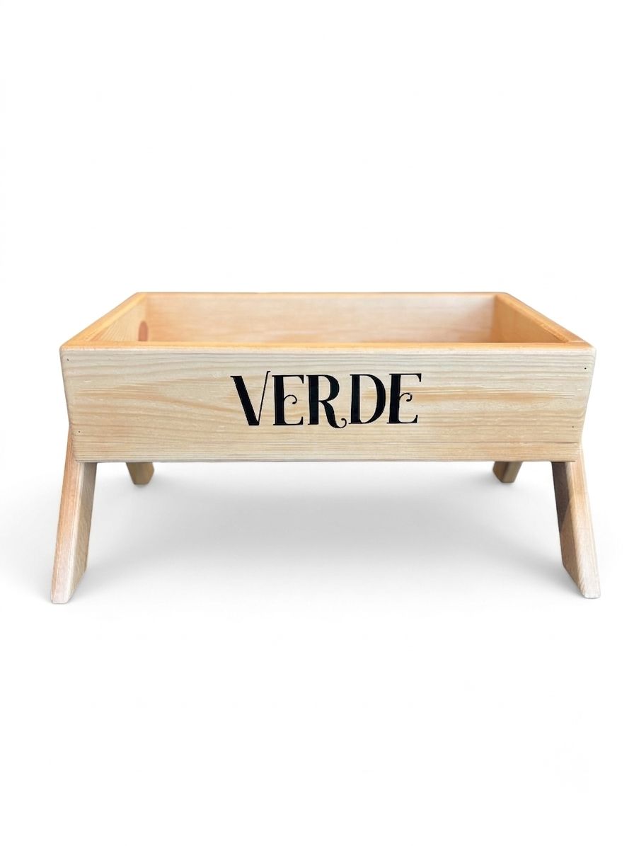 Wood pot