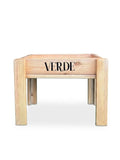 Square Wood Pot